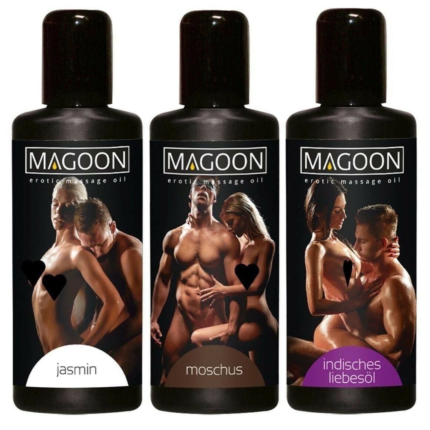 Trio di oli stimolanti Magoon Magoon